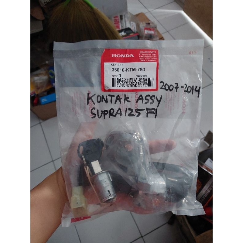 kunci kontak assy supra x 125 fi 2007-2014 35010KTM780