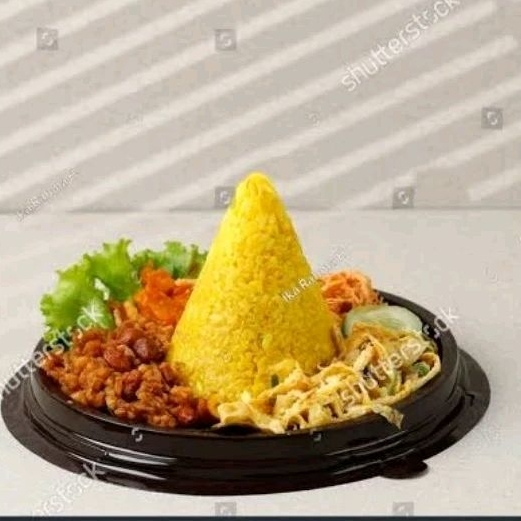 

Tumpeng Mini Tumini Nuget atau Ayam Suwir Termurah Free Label Stiker