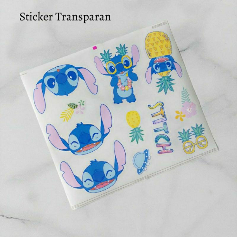 Sticker Stitch transparan lilostitch