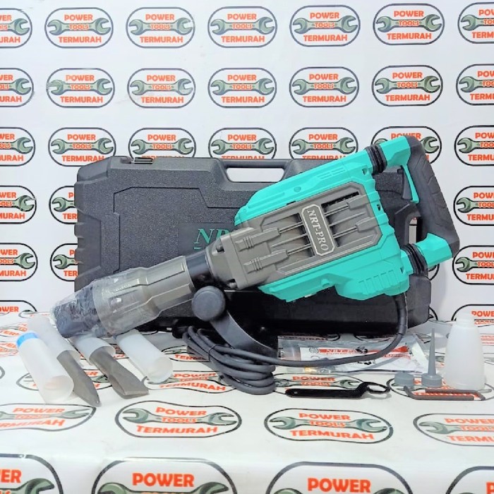 

Jack Hammer NRT PRO PH 80 HD Demolition Hammer Bor Bobok Beton Hancur