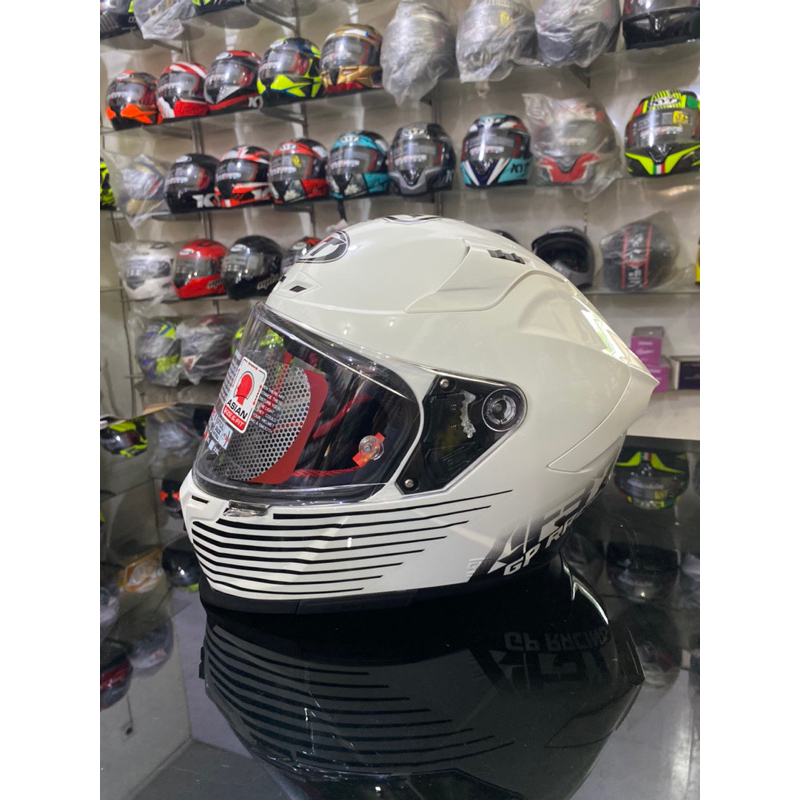 HELM KYT STRIKER FULL FACE HITAM , HELM KYT STRIKER greyy Glosy