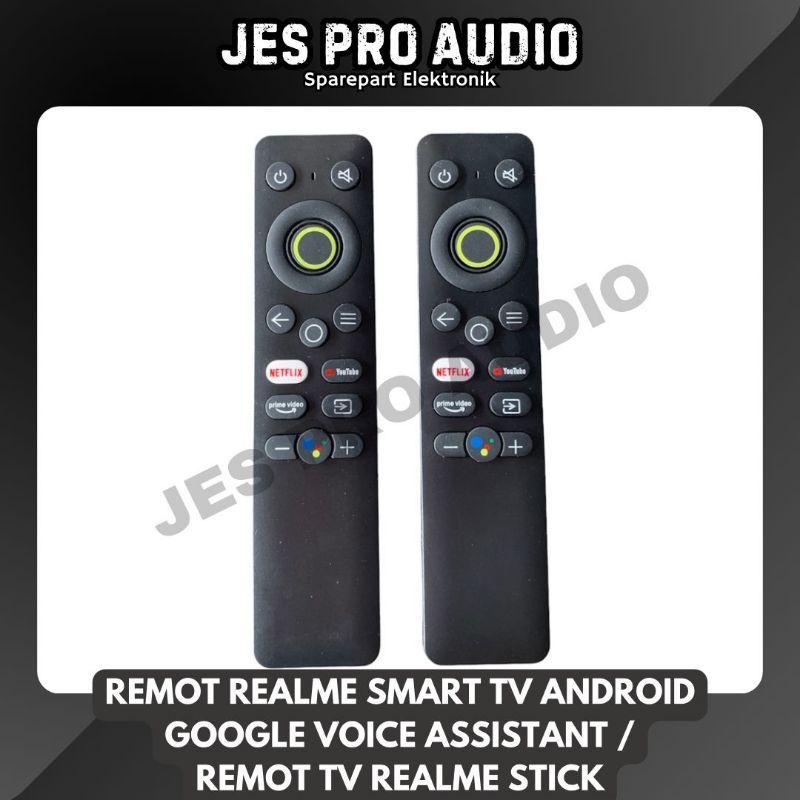 REMOT REALME SMART TV ANDROID GOOGLE VOICE ASSISTANT / REMOT TV REALME STICK