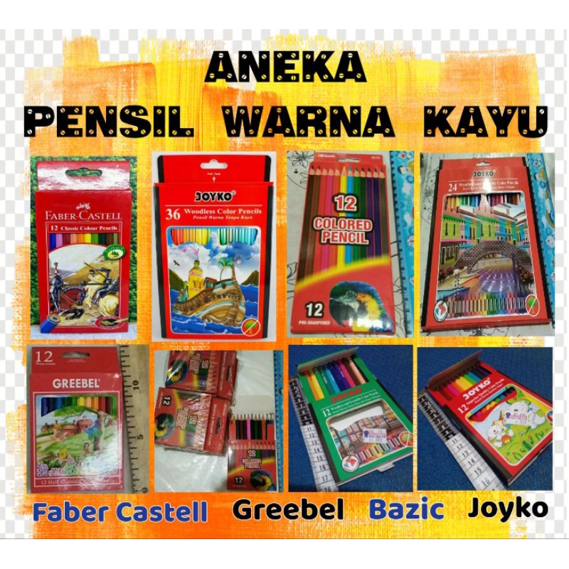 

Kado ATK pensil pen warna pewarna crayon penghapus mewarna mewarnai putar isi 12 24 buah titi aman untuk lomba seni prakarya anak sekolah