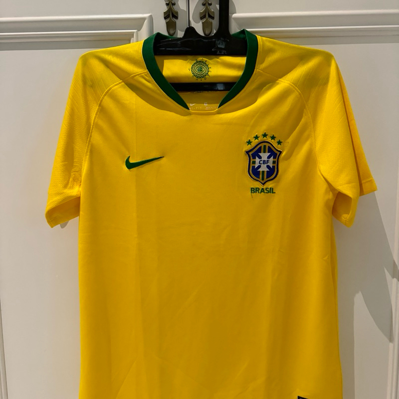 Jersey Brazil Home 2018 Size S Grade Ori (Bukan Original)