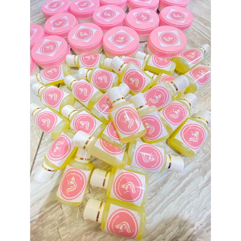 handbody whitening pemutih ampuh +toner badan