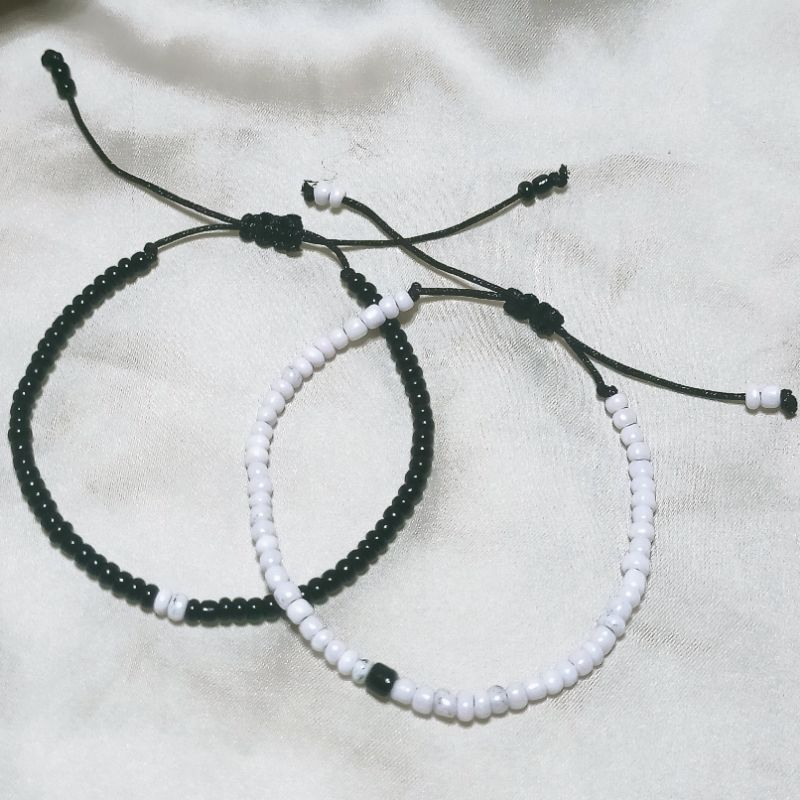 {2 pcs} GELANG YIN & YANG | GELANG COUPLE | GELANG PERSAHABATAN