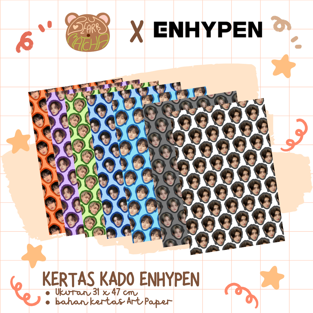 

[READY STOCK] Kertas Kado ENHYPEN