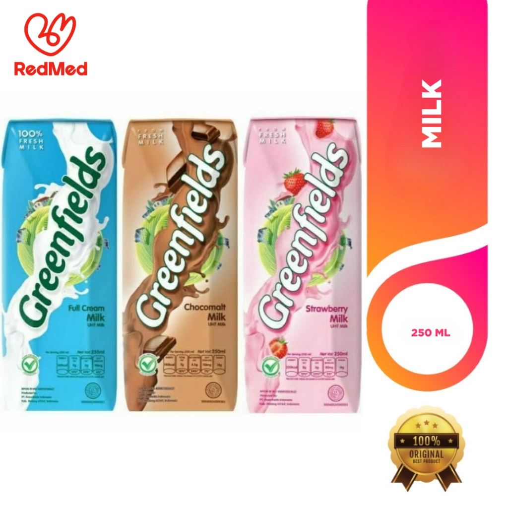 

GREENFIELDS UHT MILK 250ML