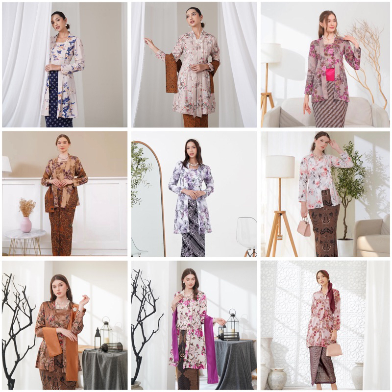 SERAGAM KEBAYA KUTUBARU / KEBAYA KARTINI/SERAGAM NIKAH/SERAGAM PENGAJIAN