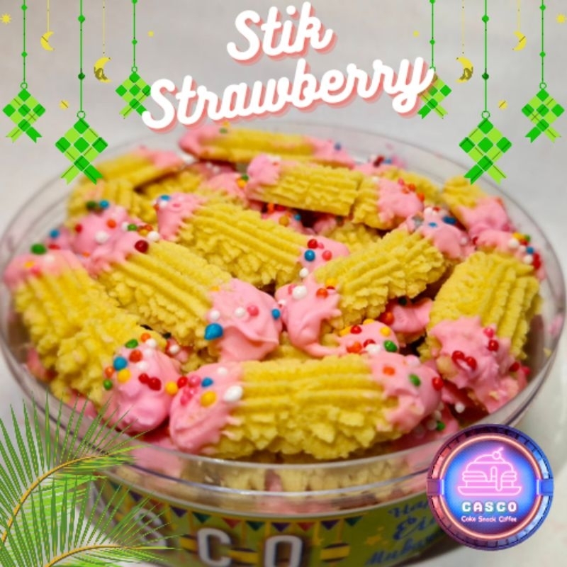 

KUE STIK STRAWBERRY