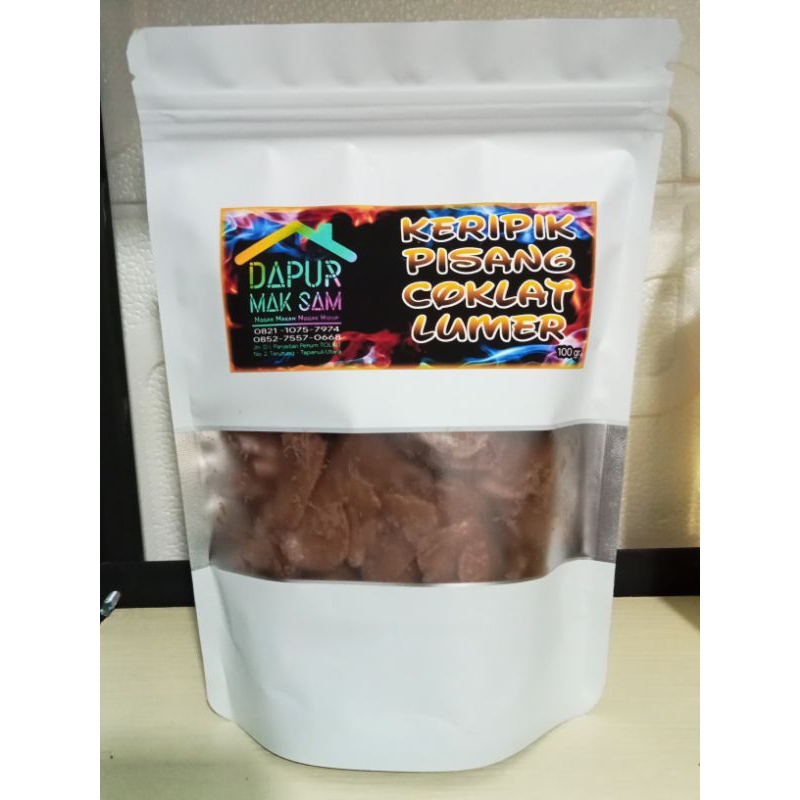 

KERIPIK PISANG COKLAT LUMER 100 gram