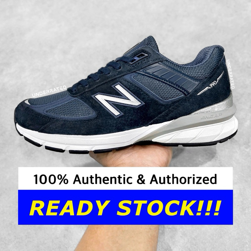 New Balance 990 V5 Navy Made In USA M990NV5 (100% Authenthic)