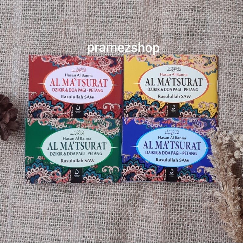 Buku Almatsurat Dzikir Pagi dan Petang Hasan Albana Ukuran Kecil