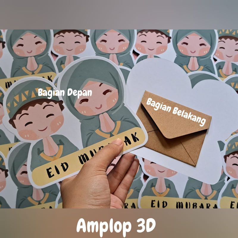 

amplop lebaran karakter terbaru mix isi 10