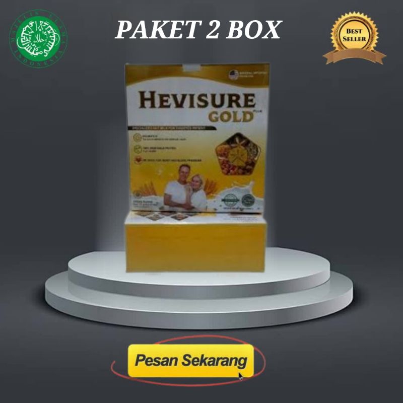 

Paket 2 Box Terlaris HEVISURE Gold Susu Formula Untuk Kencing Manis Diabetes Mengontrol Gula Darah