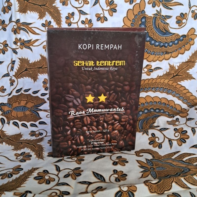 

Kopi ST, Kopi Rempah Raos Mmmuwanteb Bintang 2(**) By Sehat Tentrem Baverage