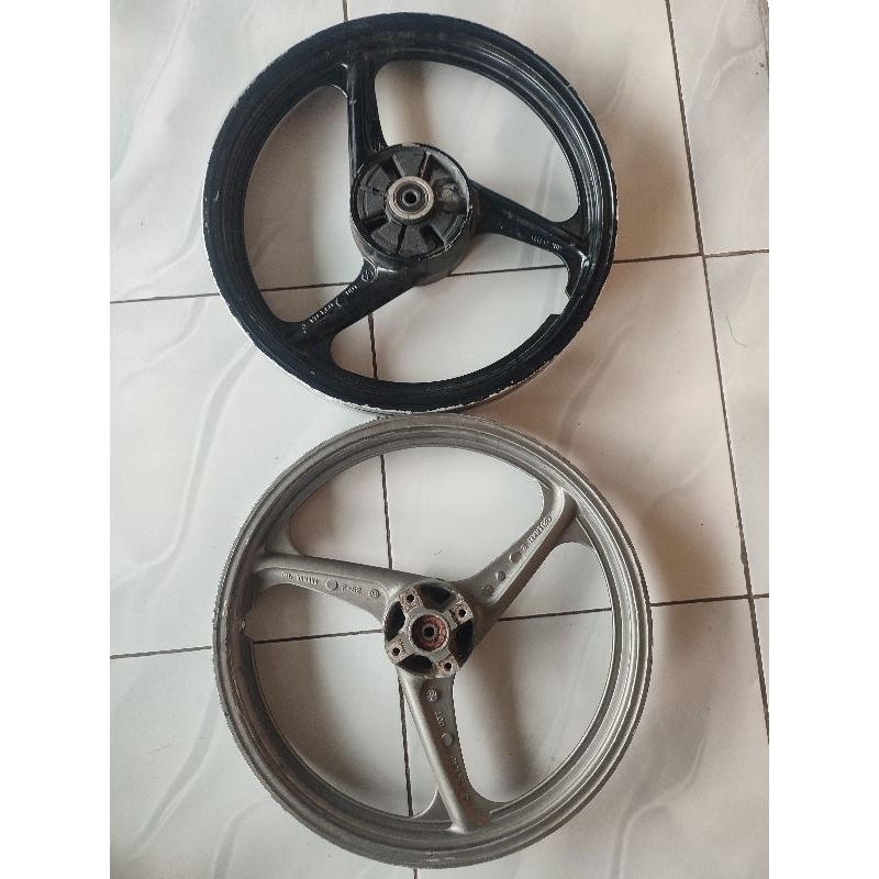 velk velg enkei original yamaha f1zr f1zr force jupiter dudukan klaher utuh