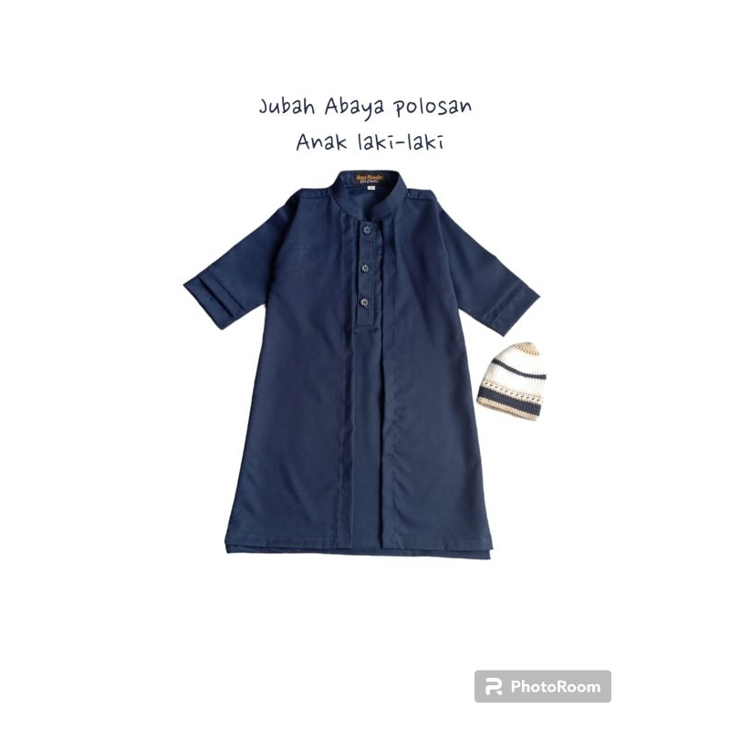 Jubah polosan anak laki-laki/Jubah abaya anak/Jubah new born/Gamis anak laki-laki/jubah usia 3bulan-