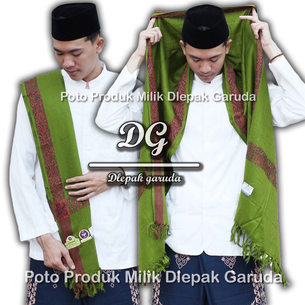 Sorban Kashmiri - Sorban Khasmiri India Hijau Tua Almas