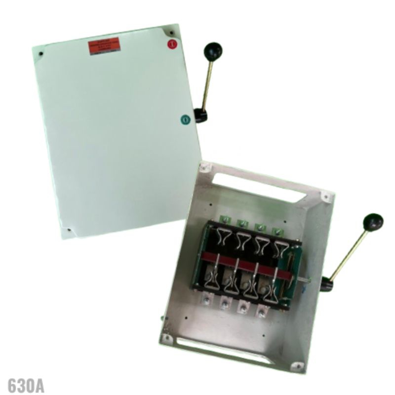 Ohm Saklar 630A  ON-OFF-ON (merk AL)/ Handle / Genset/ Handle Listrik 630A/ COS 4P 630A/ GZ I-0-II/ 