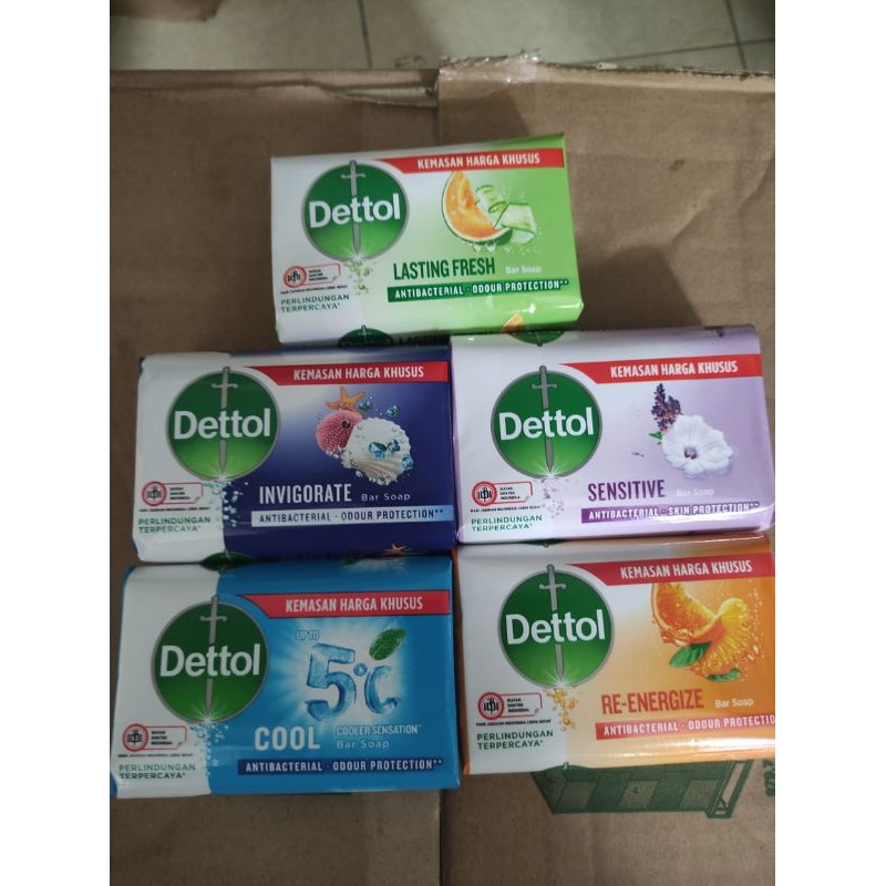 Dettol Sabun Batang 100Gr / Dettol Bar Soap / Dettol Barsoap