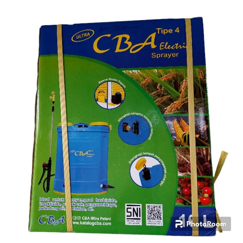 Tangki semprot elektrik cba 16L SNI