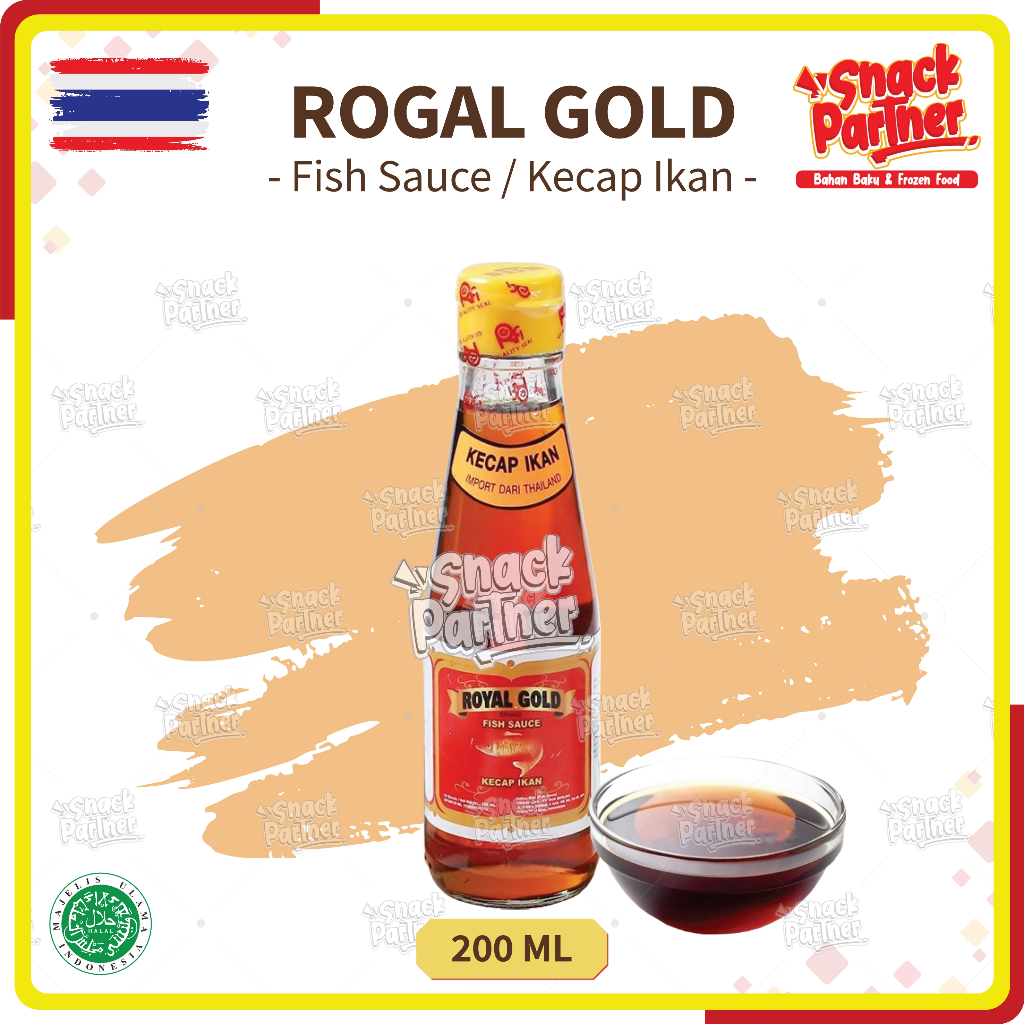 

ROYAL GOLD - KECAP IKAN / FISH SAUCE 200 ML - Import Thailand 200ML