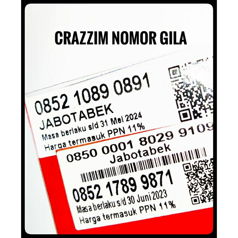 Nomor Cantik Telkomsel Simpati Double Triple. No Cantik Simpati Super. No Cantik Couple Cermin. Noca