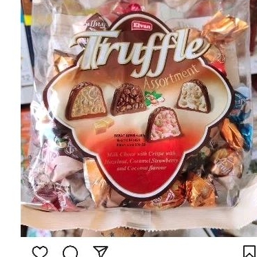 

Coklat truffle 400grm ex 2025