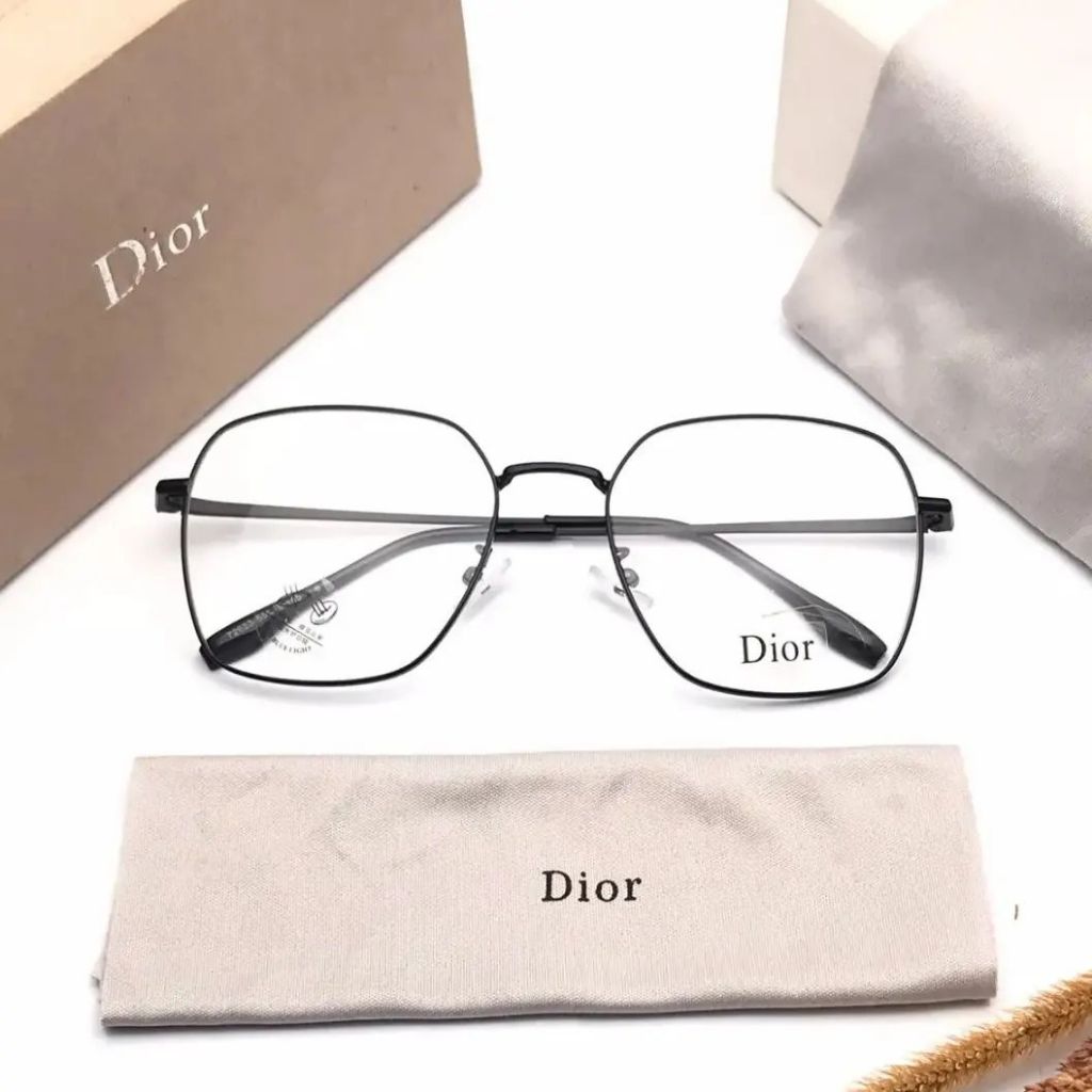 KACAMATA DIOR BISA GANTI LENSA ANTIUV PHOTOCROMIC BLUCROMIC