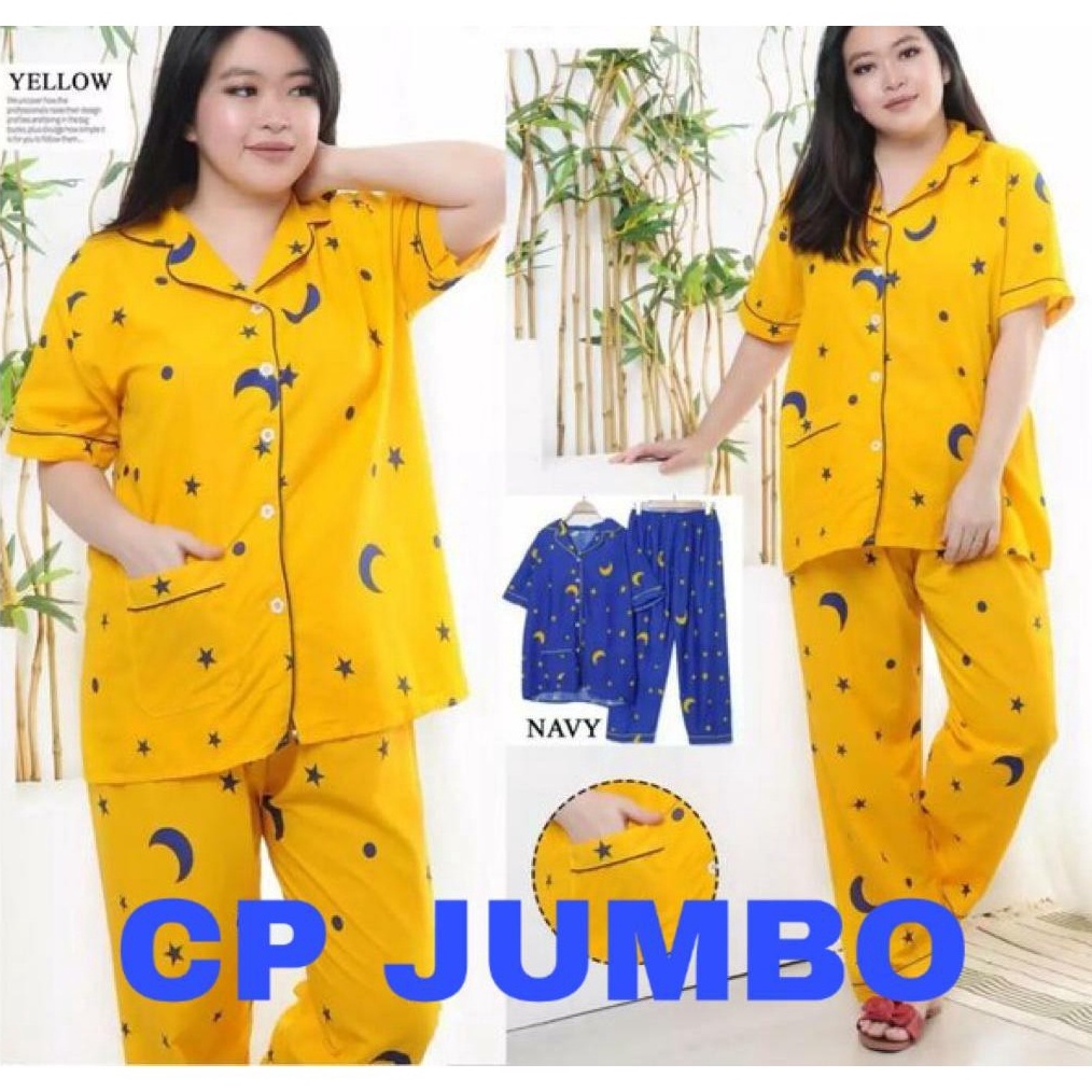 1212 FLASH SALE LFF Piyama CP Jumbo Wanita Dewasa