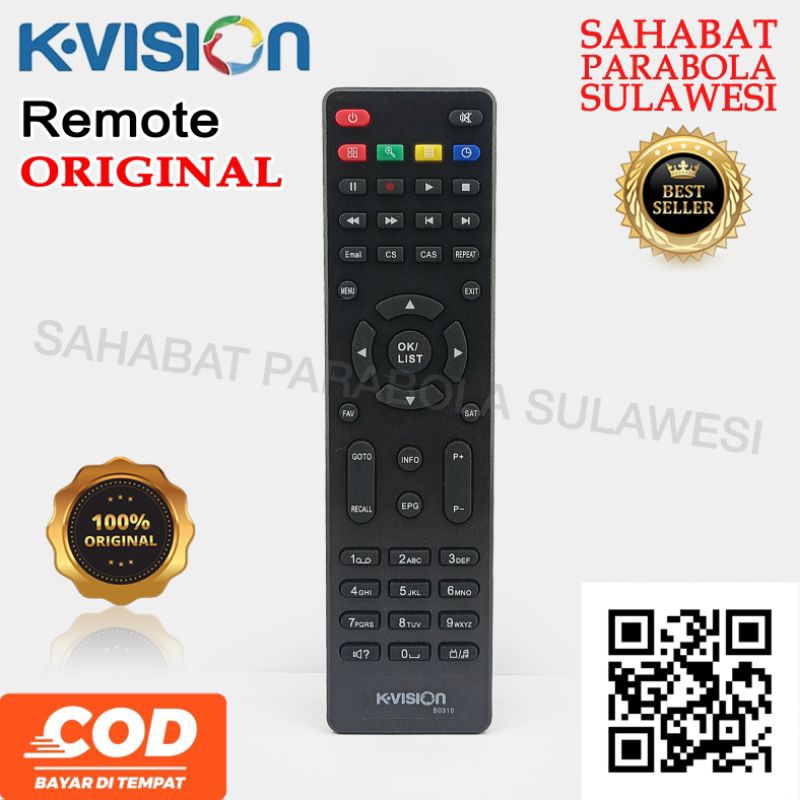 REMOTE K-VISION C -2000/K2000 ASLI