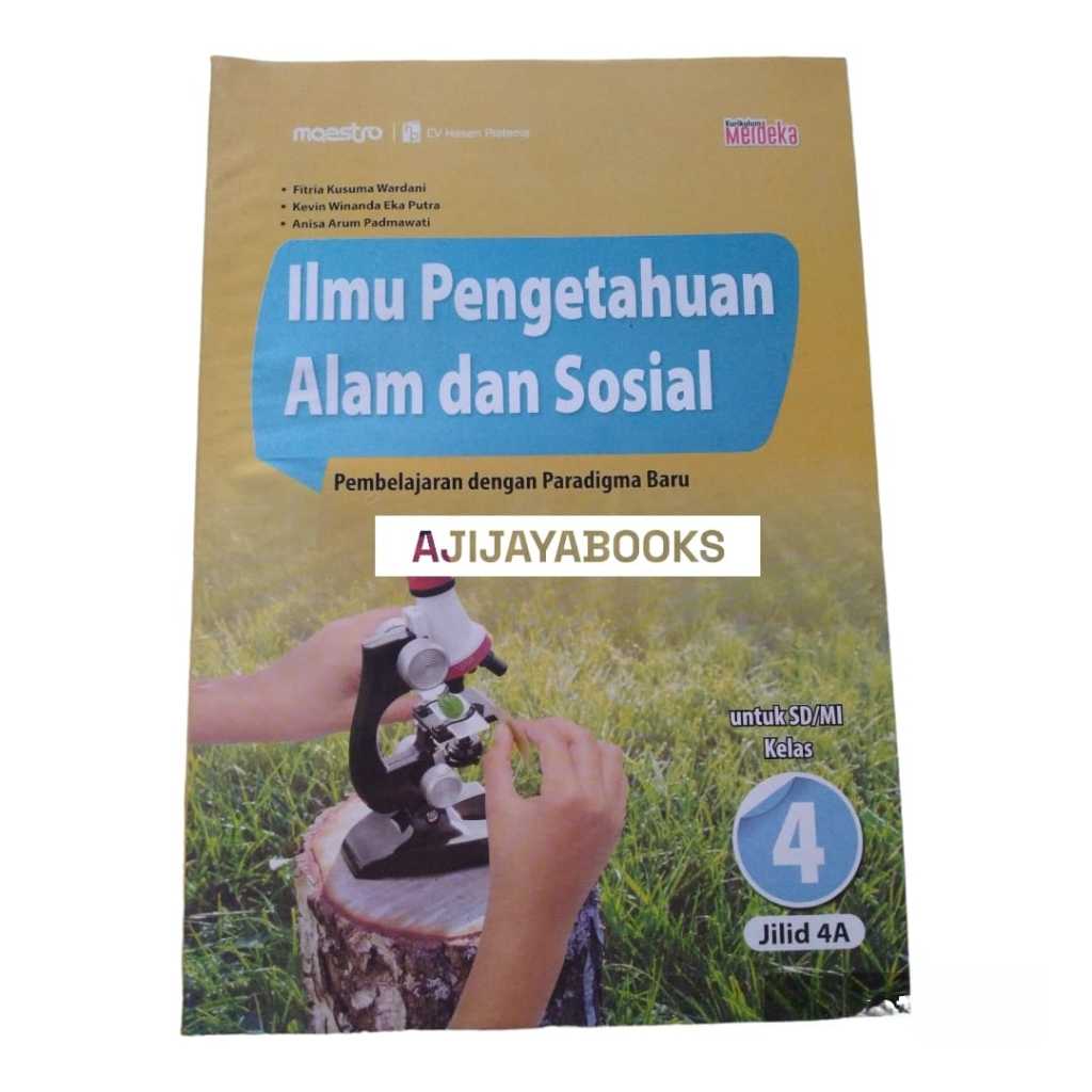 LKS MAESTRO KELAS 4 ILMU PENGETAHUAN ALAM DAN SOSIAL SEMESTER 1 SD/MI KURIKULUM MERDEKA