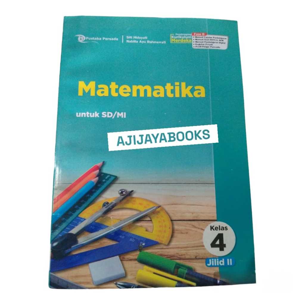 LKS PUSTAKA PERSADA KELAS 4 MATEMATIKA SEMESTER 2 SD/MI KURIKULUM MERDEKA