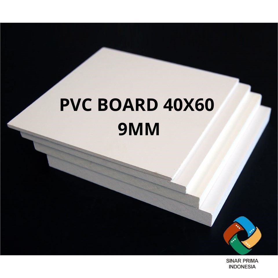 PVC Foam Board 9mm, 40x60cm, putih