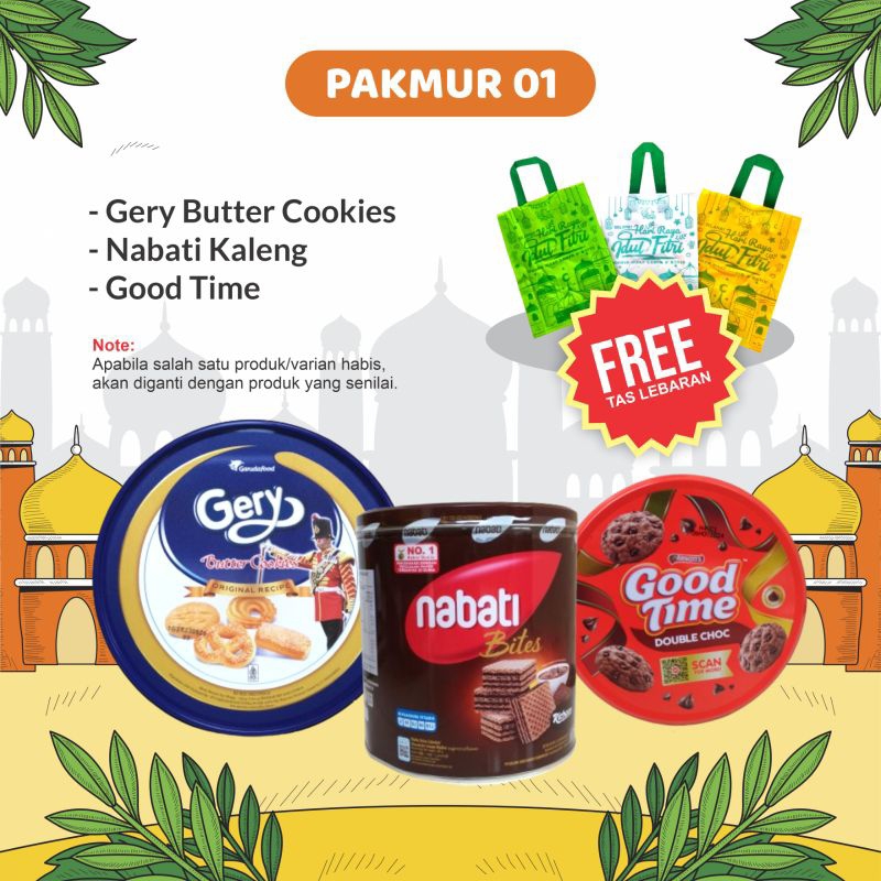 

Paket Lebaran / Parsel Lebaran / Jajan Lebaran Murah