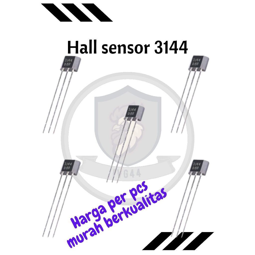 Hall sensor 3144 hall sensor dinamo dan gas sepeda motor listrik