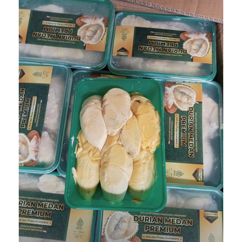 

Durian kupas medan premium greenbox