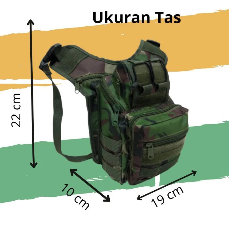Tas Pria Tactical Military Tas Paha