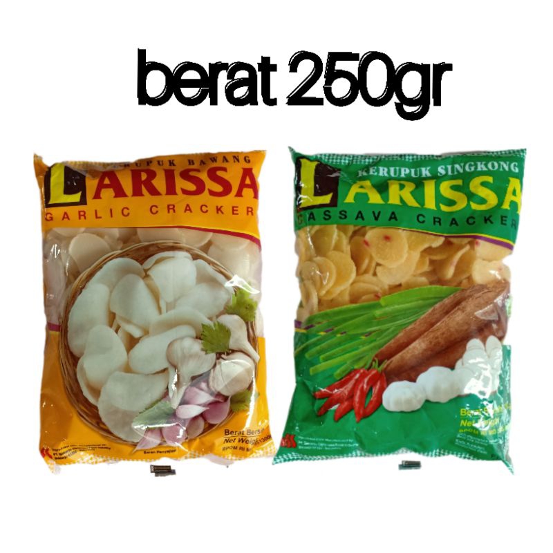 

Larissa Kerupuk Singkong / Kerupuk Bawang 250gr