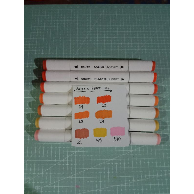 

Deli Alcohol Marker Set Pumpkin Spice