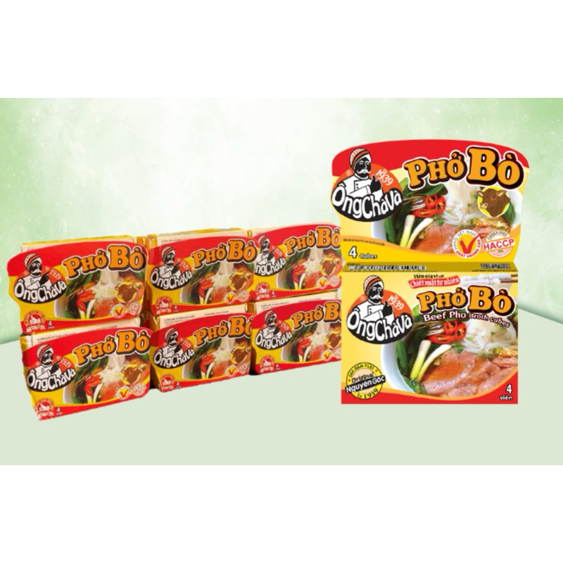 

Pho Bo sup sapi Vietnam. one box = 75grams. Exp. 31/01/25