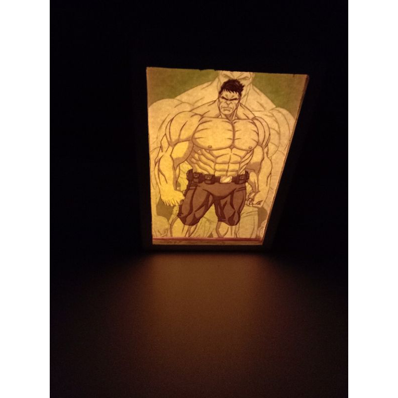 lampu hias,lampu tidur,lampu gambar anime,box lampu unik