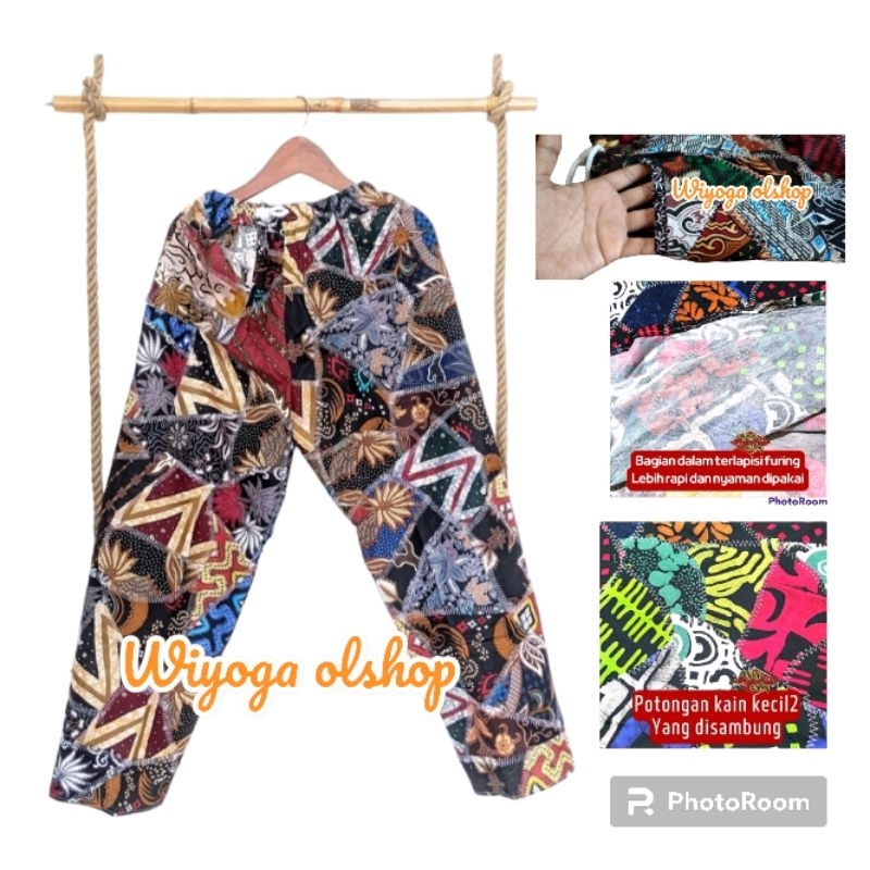 celana panjang batik perca murah / celana panjang cargo /celana cargo panjang / celana panjang batik