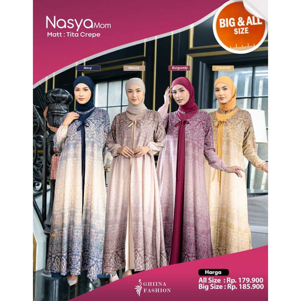 NASYA DRESS MOM✅✅GHINA FASHION