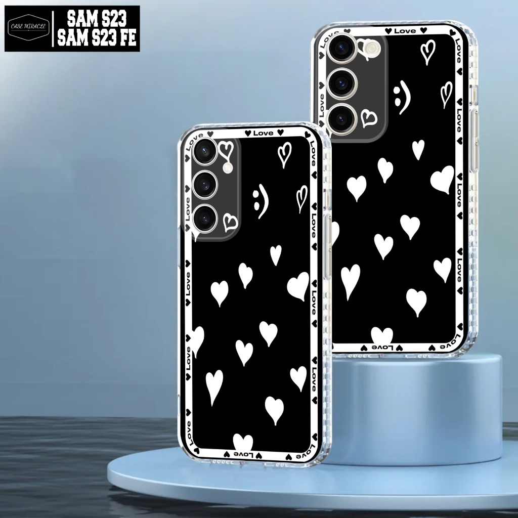 Case SAMSUNG S23 / SAMSUNG S23 FE - Casing SAMSUNG S23 Terbaru Case Miracle [ MOTIF 23 ] Cassing Hp 