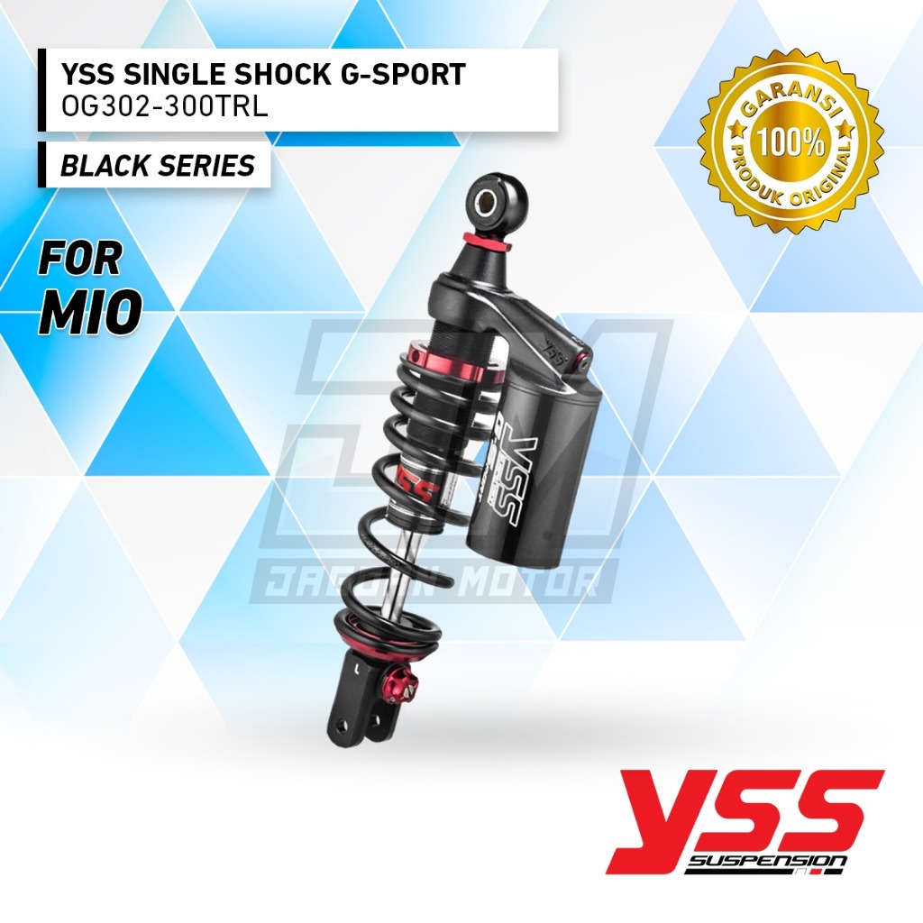 Single Shock YSS Mio G-Sport Black Series (OG302-300TRL)