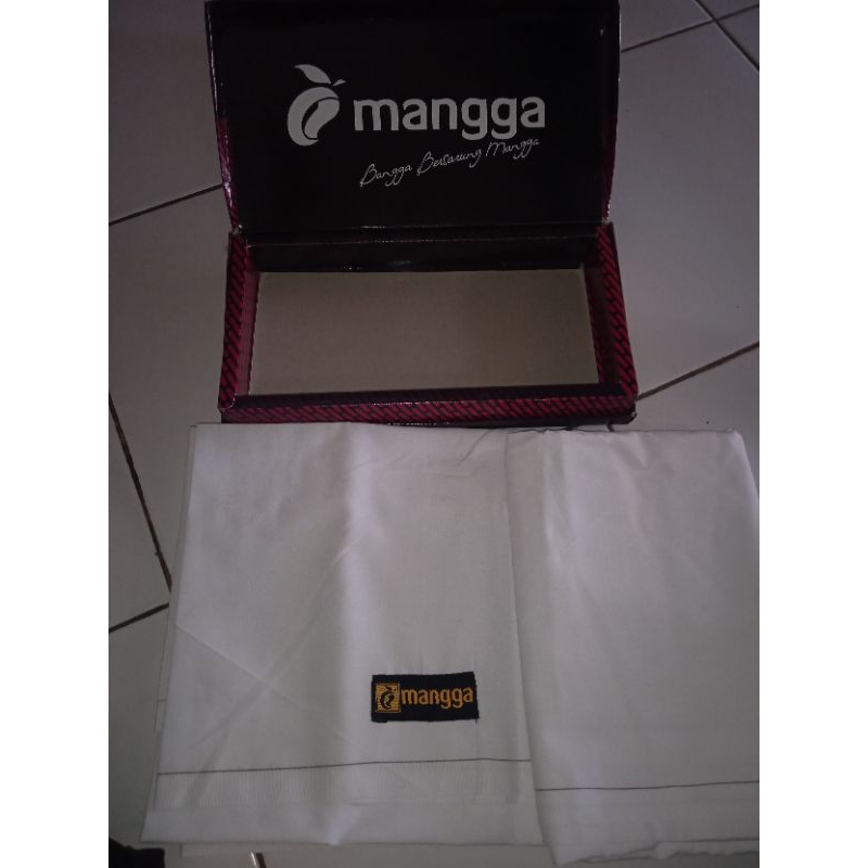 Sarung polos dewasa sarung gajah duduk putih oleh oleh lebaran