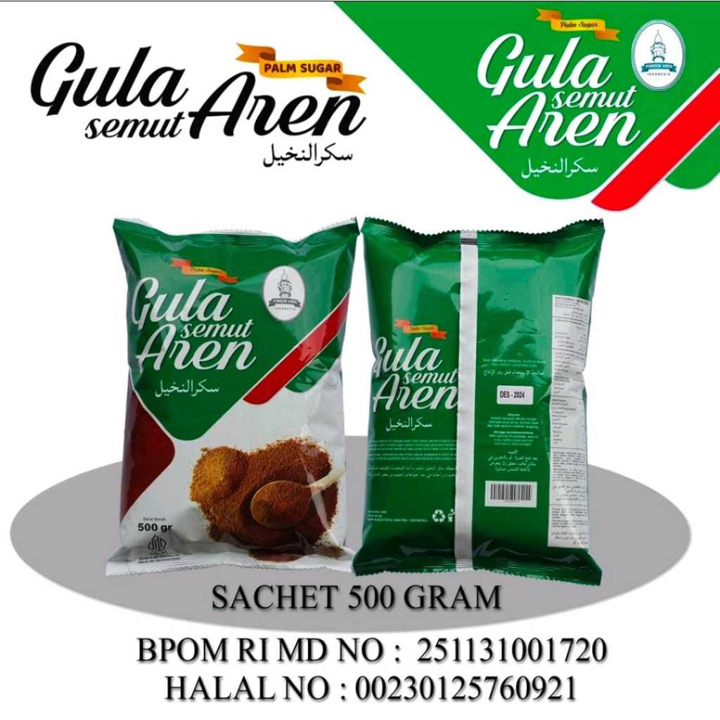 

GULA AREN SEMUT MURNI 500 Gram