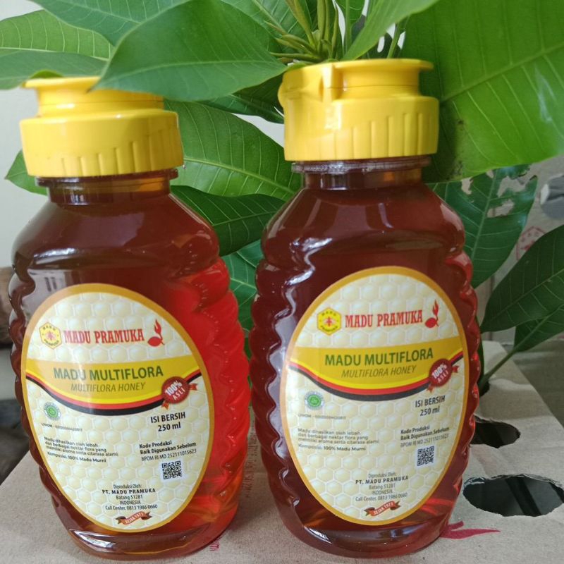 

Madu pramuka Multiflora Asli 250 ml